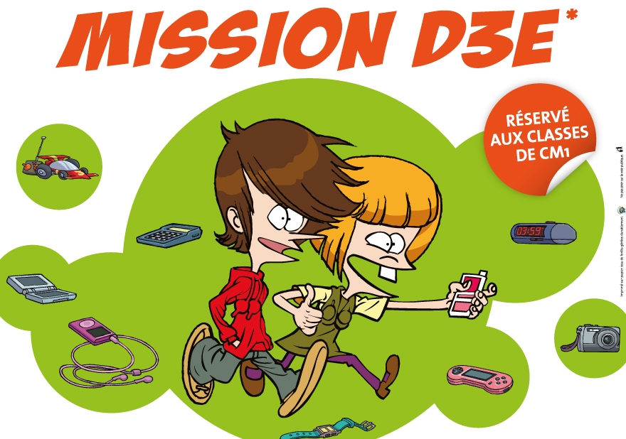 A la récré, collecte tes D3E