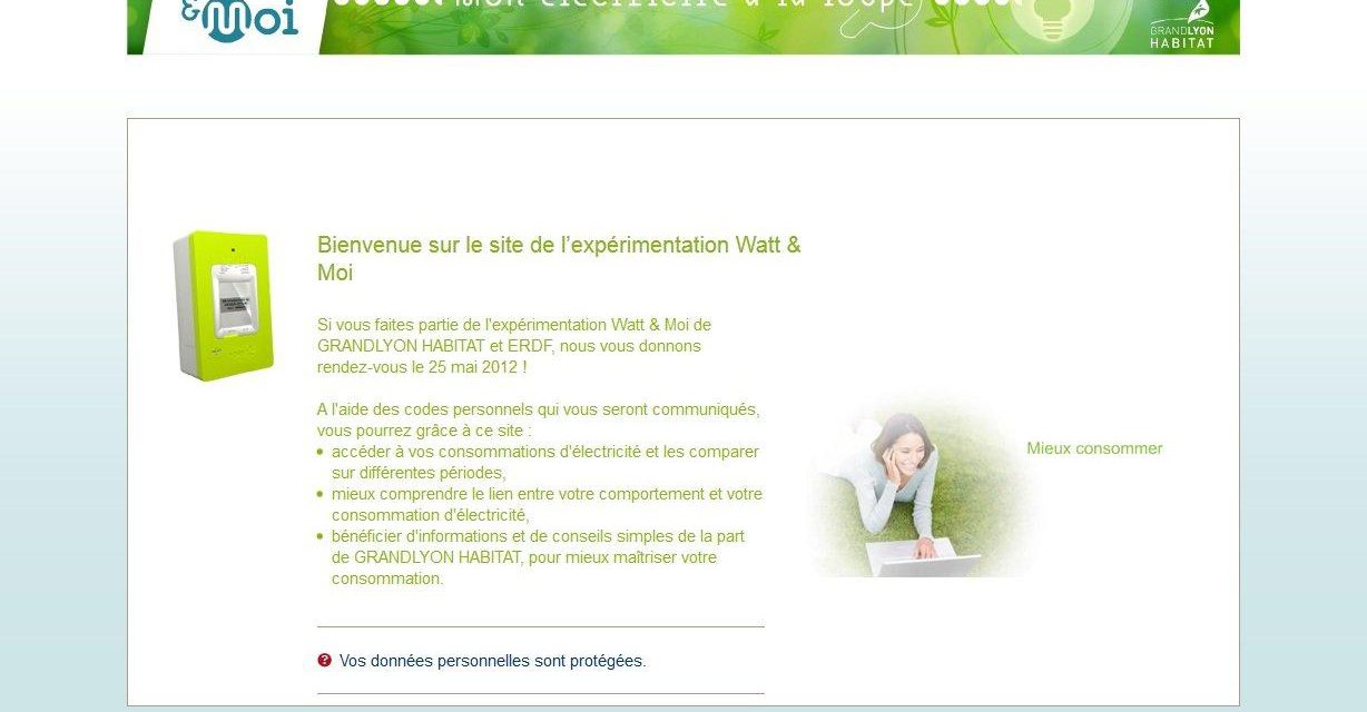 Expérimentation Watt et moi à Lyon