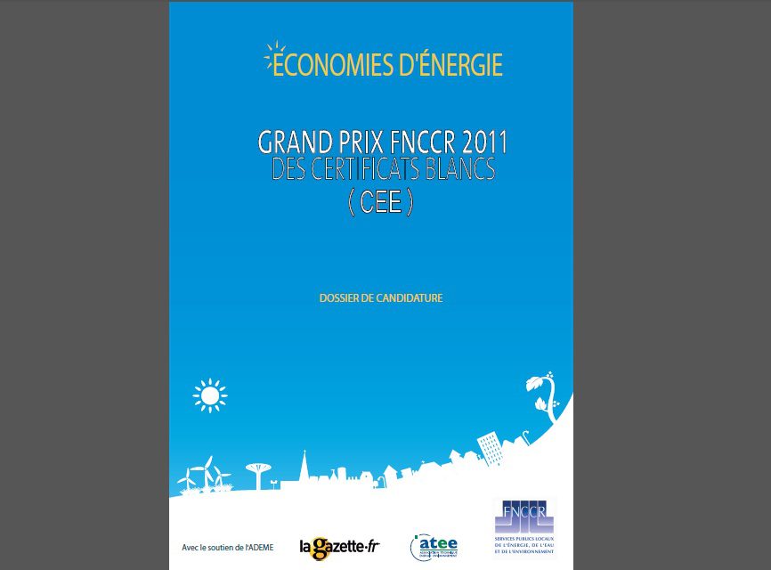 Concertation certificats blancs acte 3: contribution FNCCR