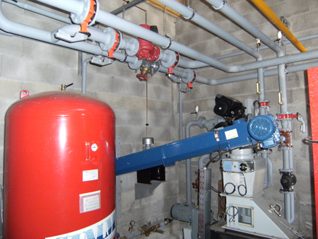 La Tour de Salvagny: chaufferie bois