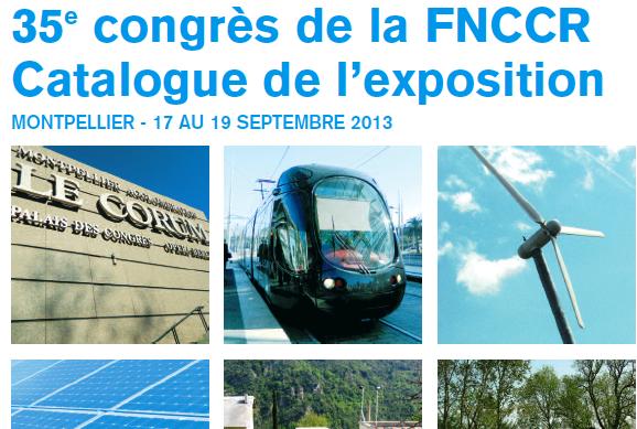 Congrès FNCCR: le catalogue de l’expo