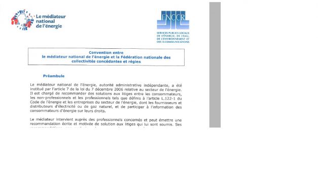 Convention MNE-FNCCR