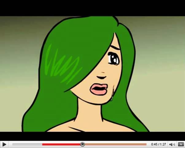 Copenhague: la petite Sirène en pleure