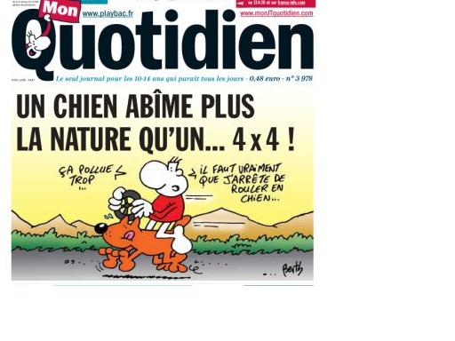 Votre chien pollue plus qu’un 4×4