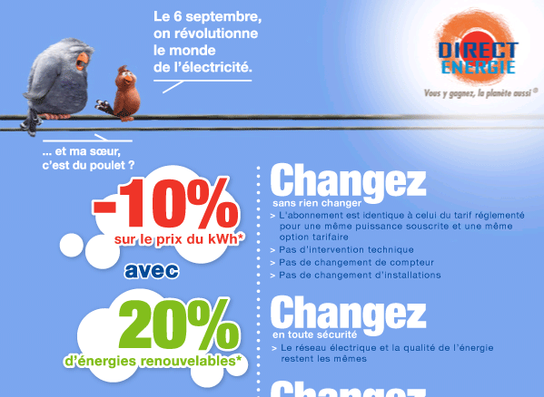 Triple play pour Direct-Energie?