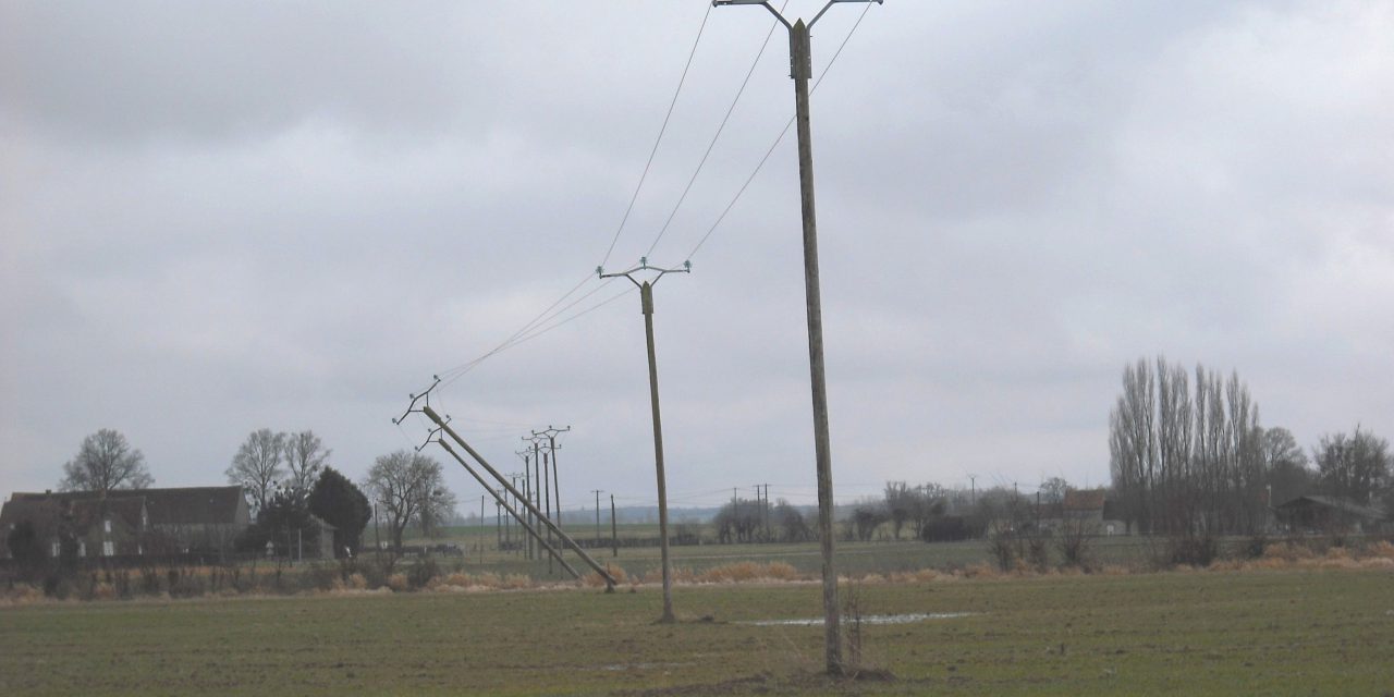 Pannes et coupures de début janvier