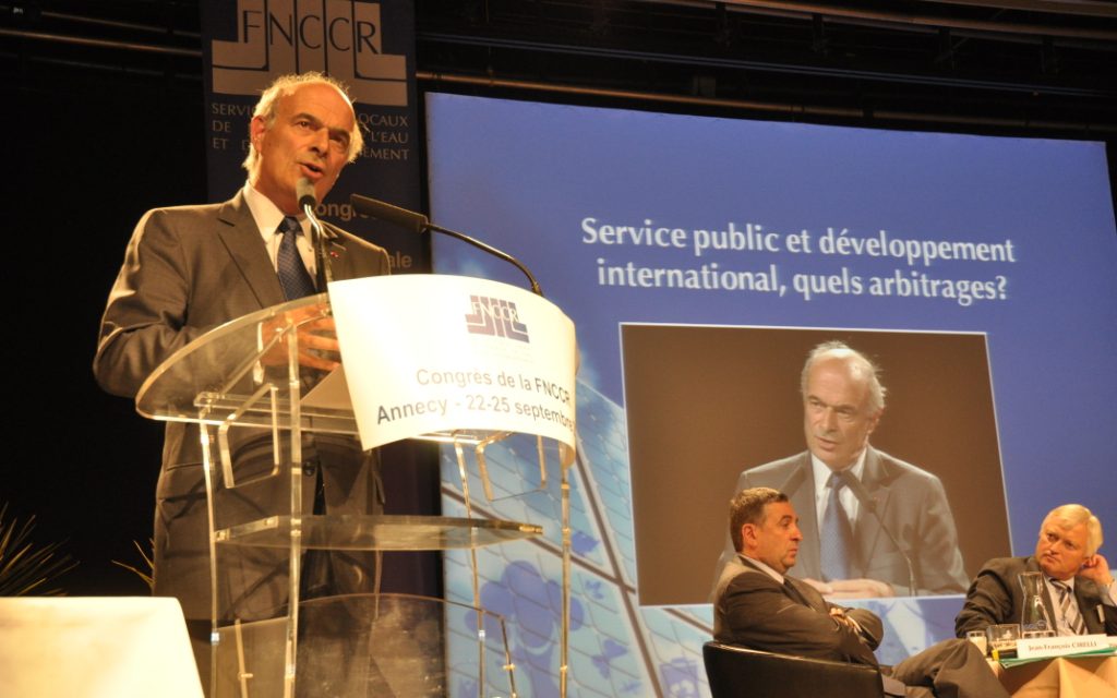 Congrès FNCCR: discours de Pierre Gadonneix