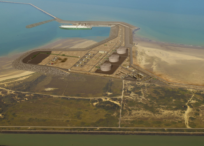Terminal méthanier de Dunkerque: accord EDF Total