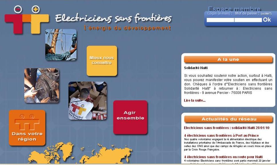 Haïti: solidarité et énergie