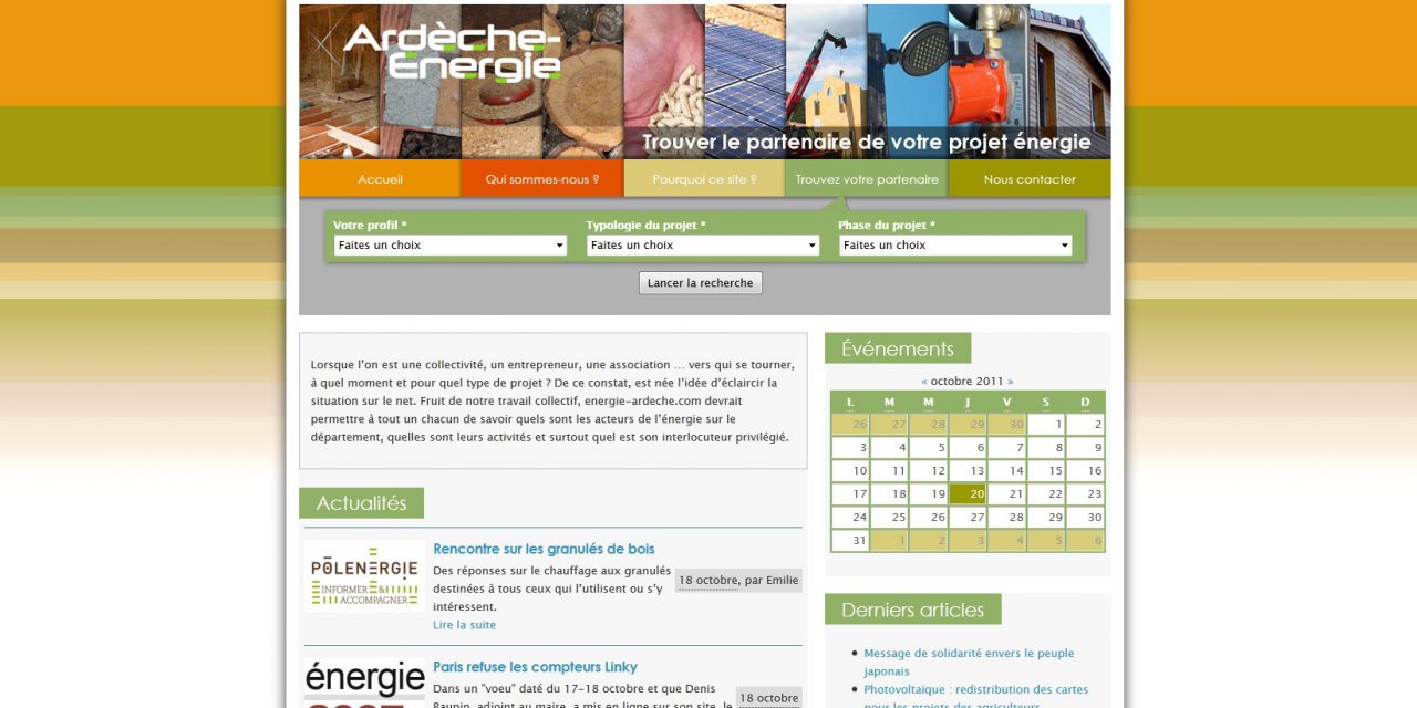 Le portail des acteurs de l’énergie en Ardèche