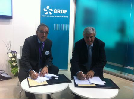 Sécurité: partenariat SMDE 30 – ERDF