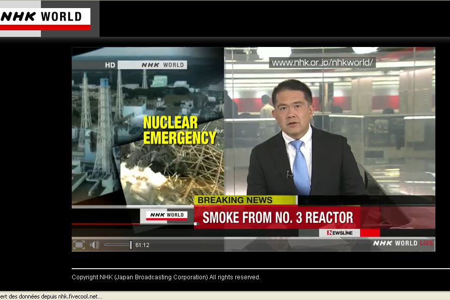 Fukushima: évaluation de la radioactivité rejetée (IRSN)