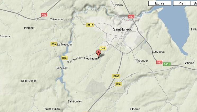 Ploufragan pointe son nez