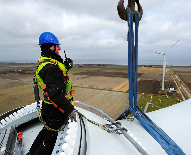 GE teste une éolienne «intelligente» aux Pays-Bas