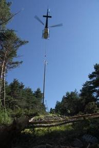 Drôme: travaux acrobatiques