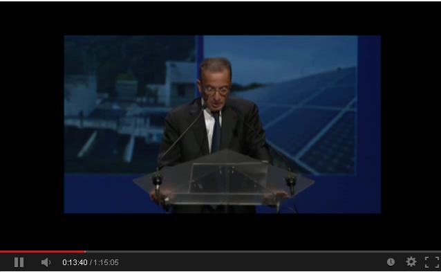 Congrès de la FNCCR: intervention d’Henri Proglio