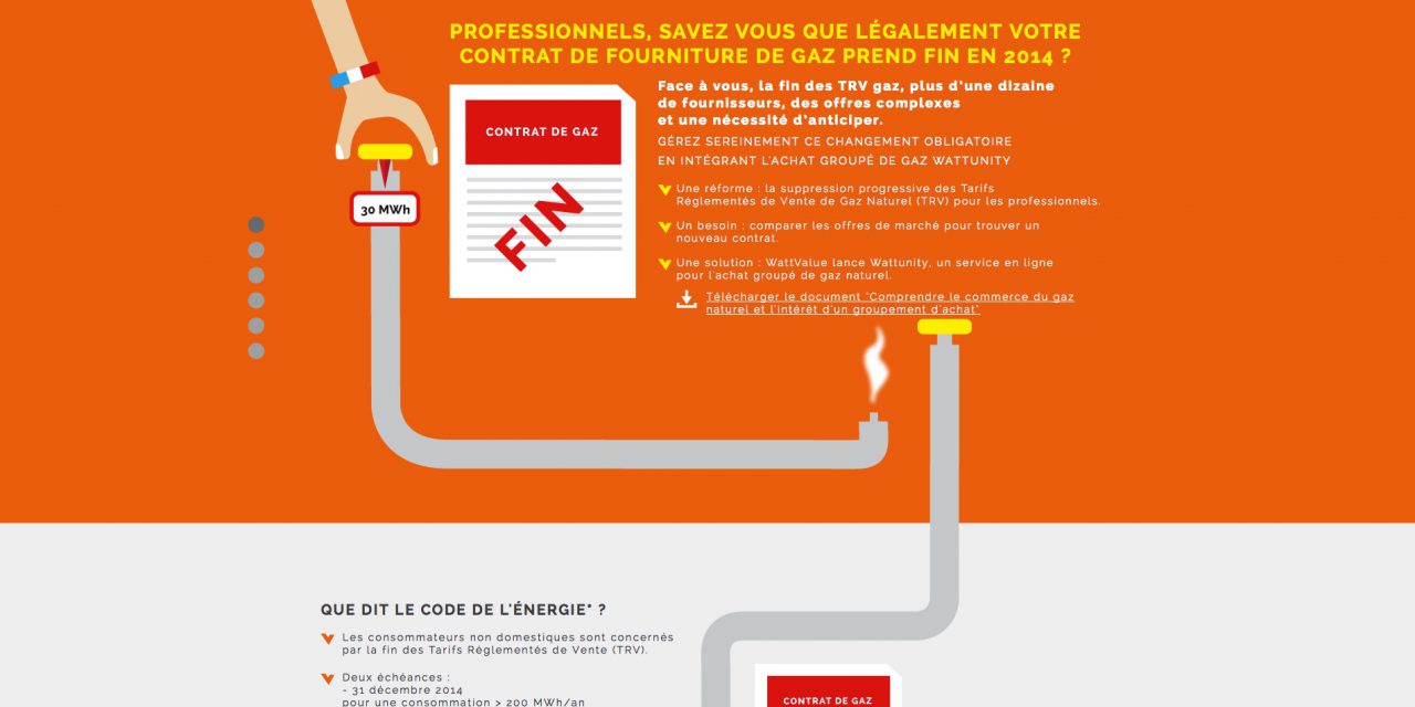 WattValue lance une centrale d’achat de gaz pour PME-PMI