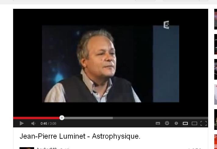 Jean-Pierre Luminet au congrès de la FNCCR