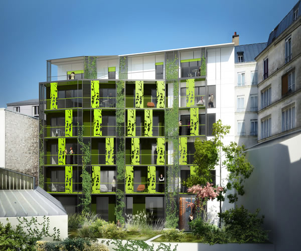 Paris: logement social à énergie positive