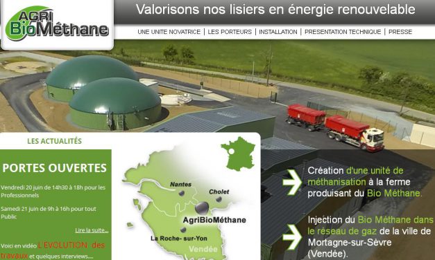 Biogaz: l&rsquo;unité méthanisation de Mortagne-sur-Sèvre inaugurée