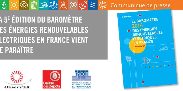 Cinquième baromètre des énergies renouvelables