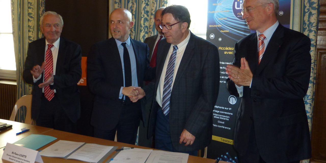 THD: protocole d’accord SIEA Orange
