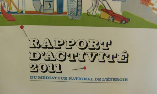 Rapport d&rsquo;activité du Médiateur de l&rsquo;énergie
