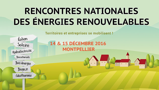 La FNCCR partenaire des rencontres nationales des EnR