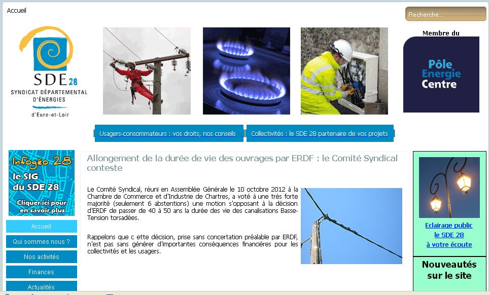 Durée de vie des ouvrages: motion du SDE 28