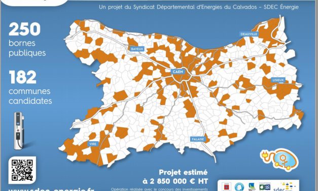 Calvados: première borne de charge du réseau MobiSDEC