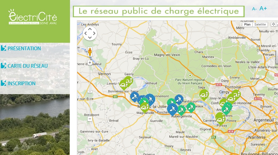 Seine aval prévoit 150 points de charge