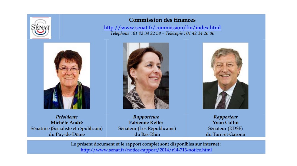 Financement du climat: rapport sénatorial