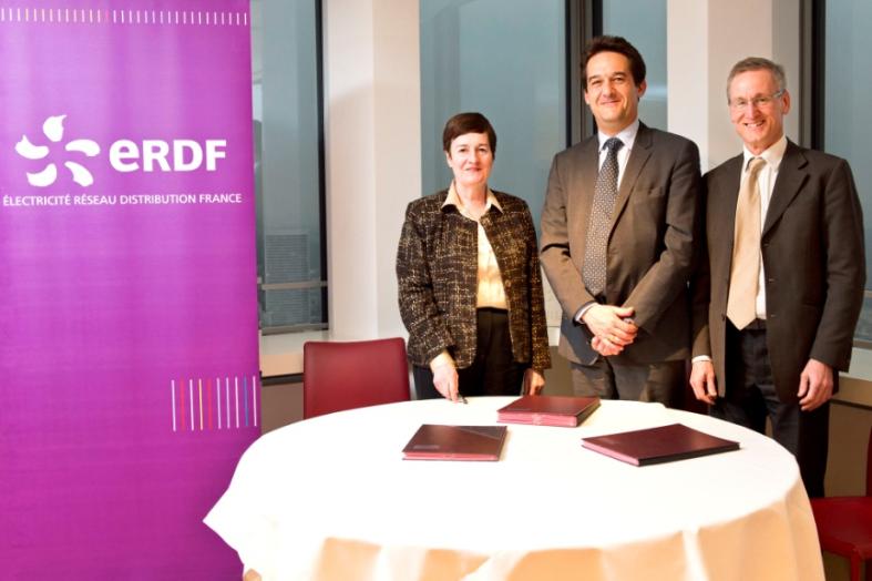 Renforcement du partenariat Steria ERDF