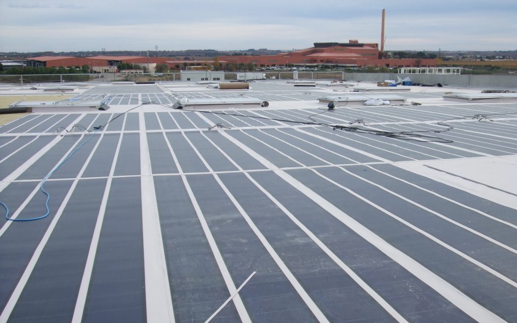 Salini: 11.000 m² de membrane photovoltaïque