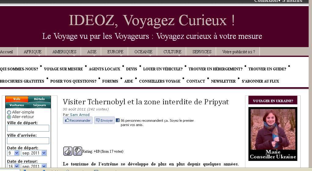 Tchernobyl: non lieu