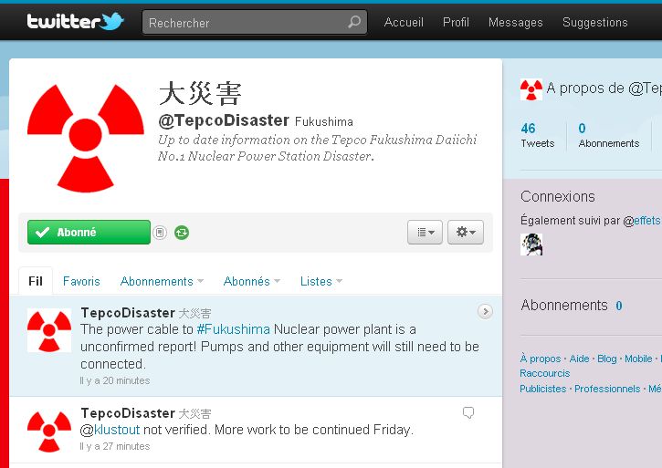 Fukushima: le réacteur n° 2 serait connecté