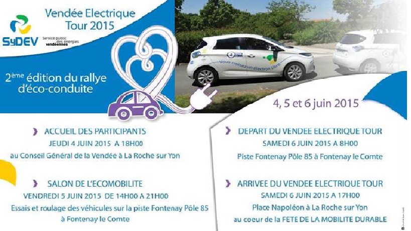 Juin: Vendée électrique tour, deuxième!