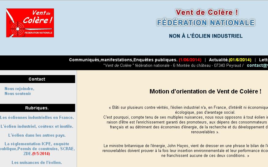 Eolien: un recours contre le nouvel arrêté tarifaire