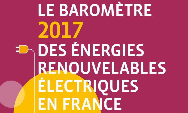 EnR électriques : publication du Baromètre 2017