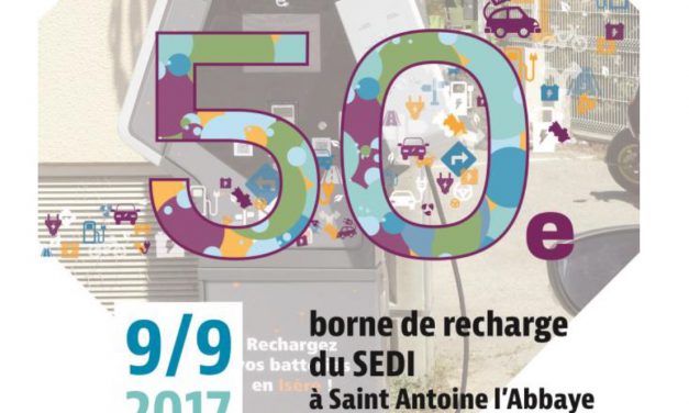 Isère : déjà 50 bornes de recharge installées