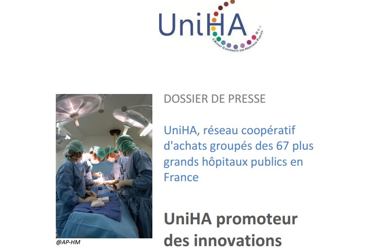 Deux nouveaux groupements de commandes pour UNIHA