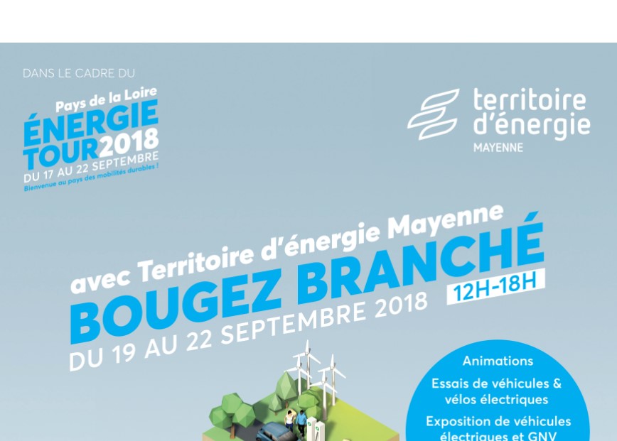 Mobilité propre : territoire d’énergie Mayenne sensibilise aux motorisations alternatives