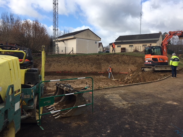 Réseau de chaleur : 1er chantier à Bligny-sur-Ouche