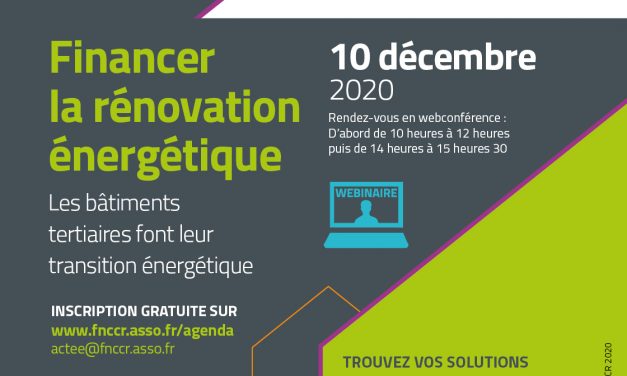 [e-colloque] Financement de la rénovation énergétique