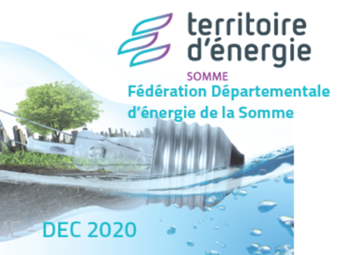 Territoire d’énergie Somme publie sa dernière newsletter de 2020