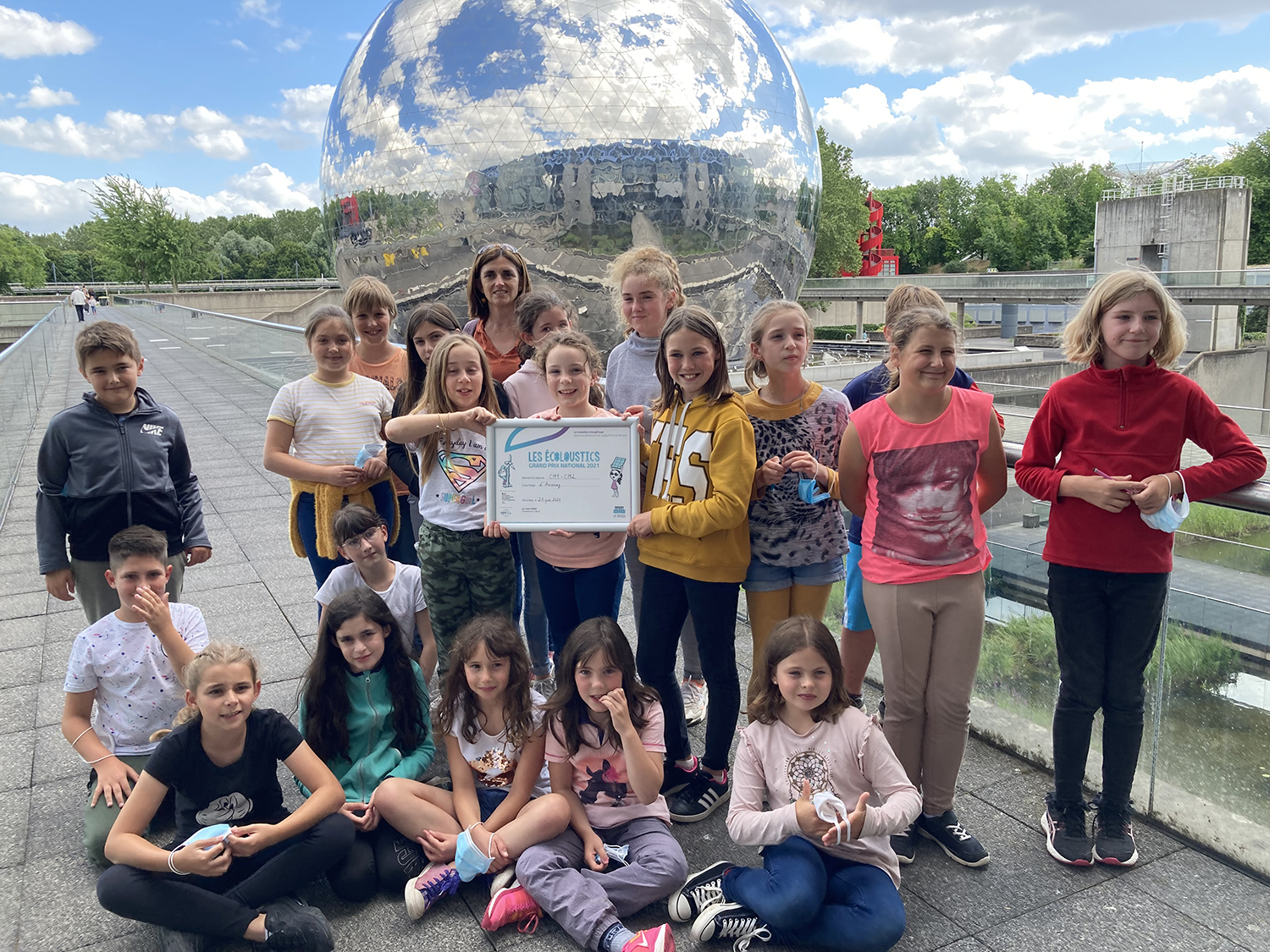 Concours Ecoloustics : les élèves d’Arconcey remportent le prix coup de coeur du jury