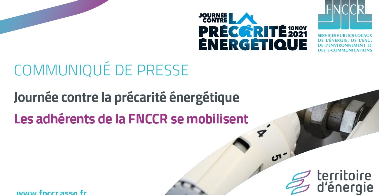 Journée contre la précarité énergétique : les adhérents FNCCR se mobilisent