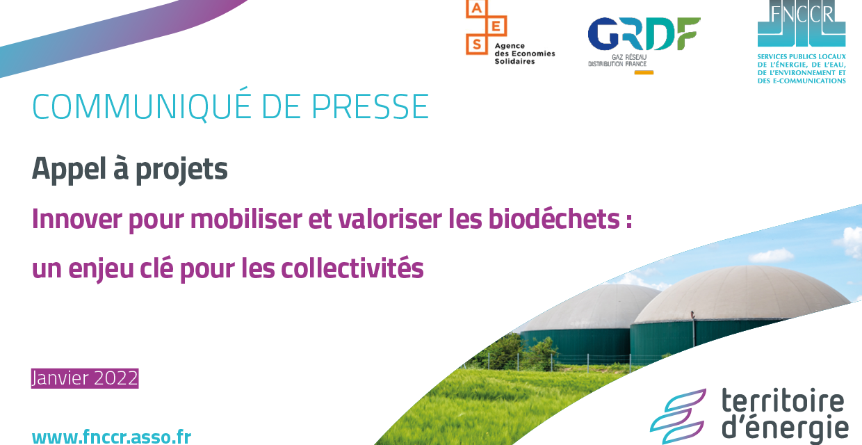 Biodéchets : lancement d’un AAP pour les collectivités