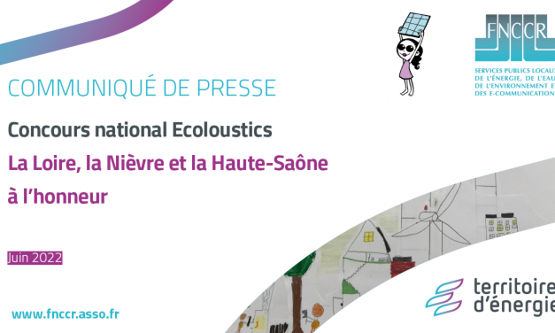 Concours Ecoloustics : la Loire, la Nièvre et la Haute-Saône à l honneur