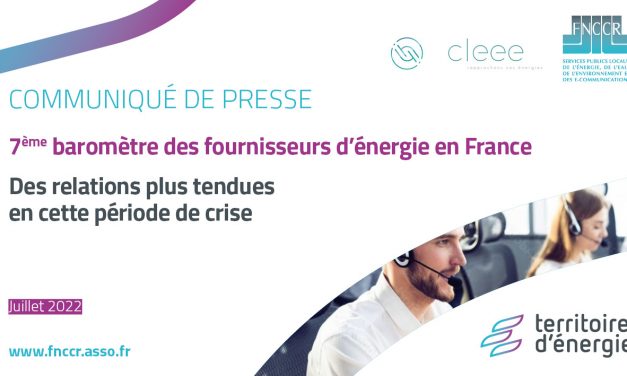 7e baromètre CLEEE-FNCCR : les relations avec les fournisseurs plus tendues en période de crise